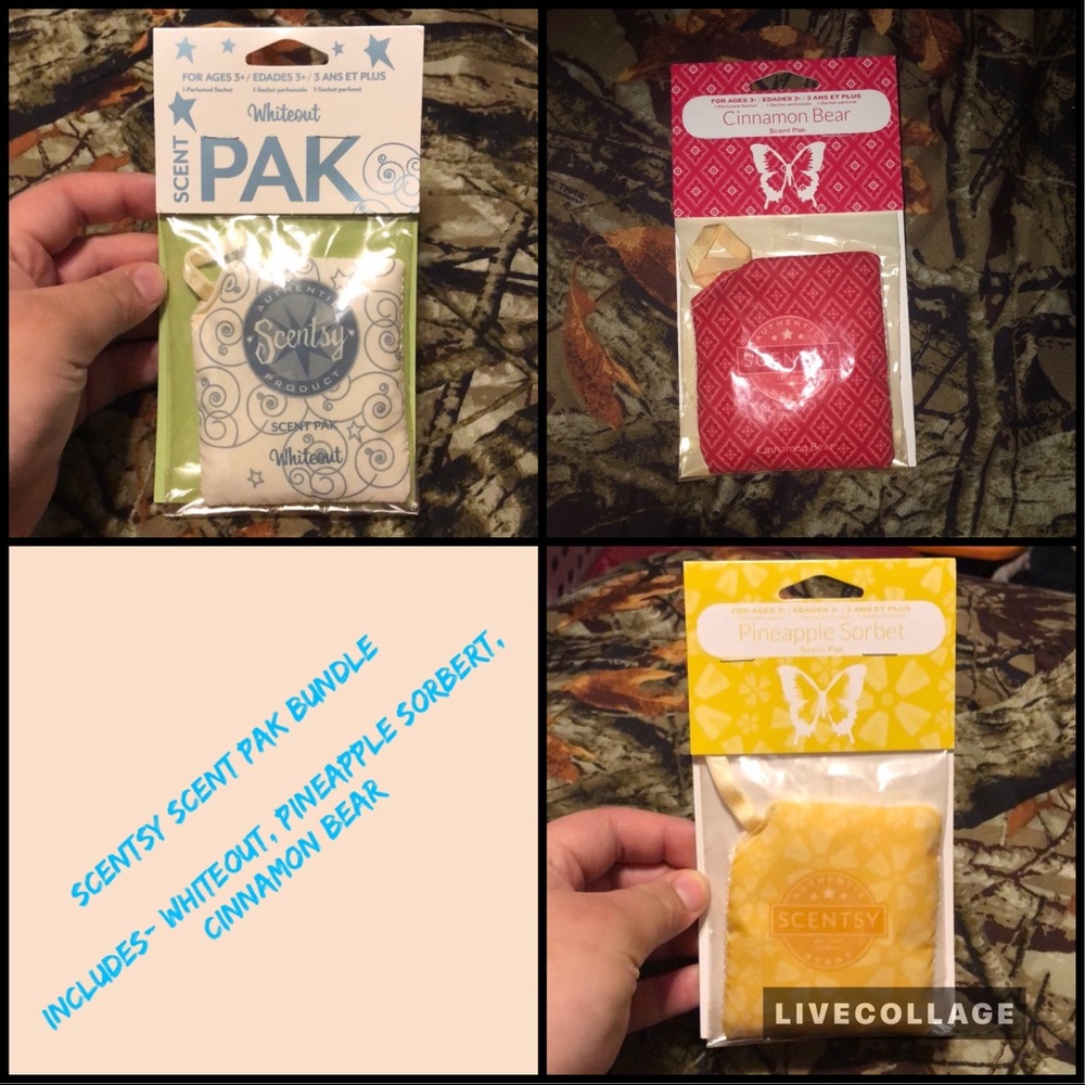Scentsy Scent Pak Bundle (3 Scent Paks)